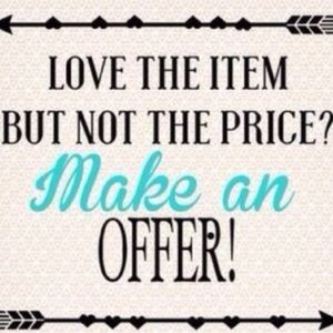 Bundle your likes & send me an offer!